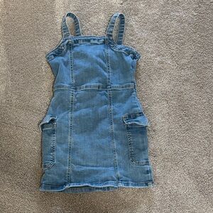 Art Class Blue Denim Kids Dress
